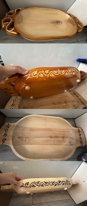Астау для блюд. Деревянные 8000 теңге.