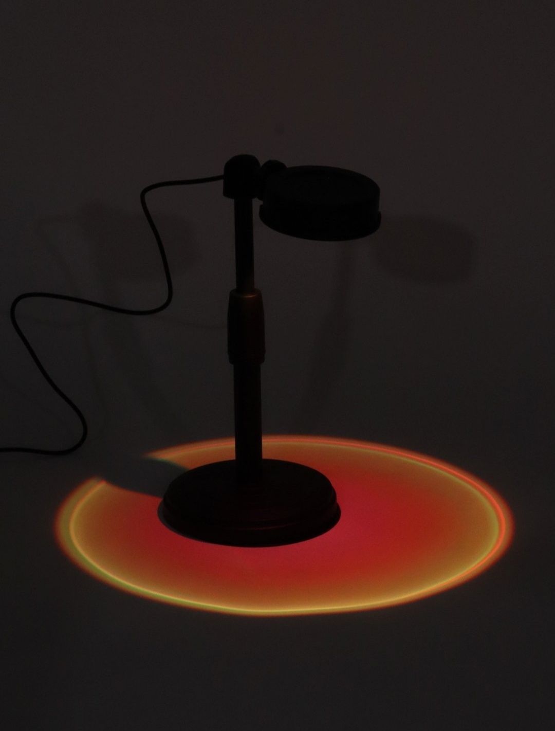 Лампа "Закат" для съемки тикток и фотосессии. RGBW 16 цветов,.