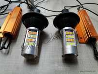 DRL дневни светлини за мигач Bau15s/T20 50W PY21W