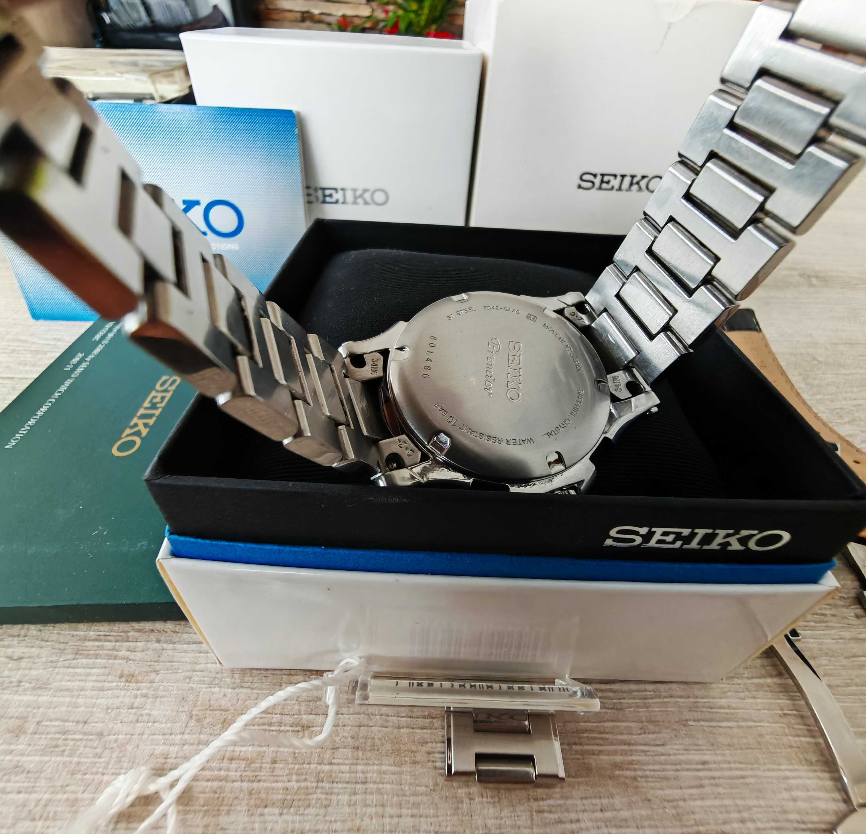 Seiko Premier Kinetic Perpetual