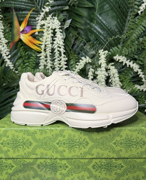 Gucci Trainers Rhyton Logo
