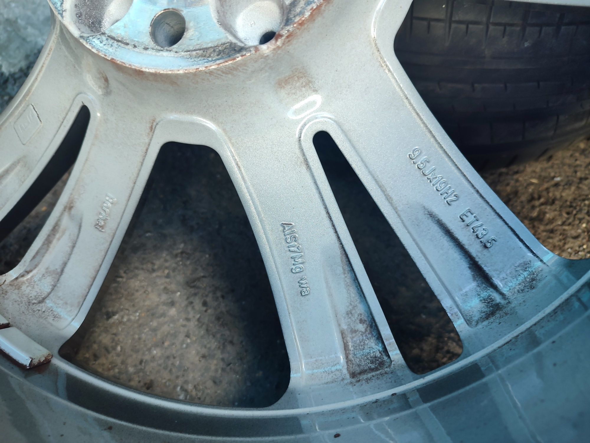 19" оригинални алуминиеви джанти с гуми за Mercedes S 222...