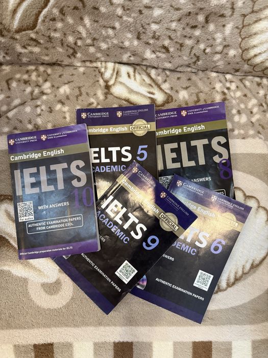 Ielts cambridge 5,6,8,9,10 части новые