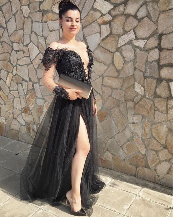 Бална рокля + чанта и обувки