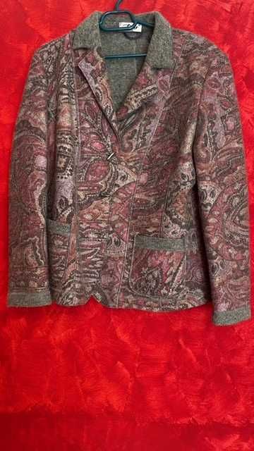 sacou colorat pentru toamna marime 44