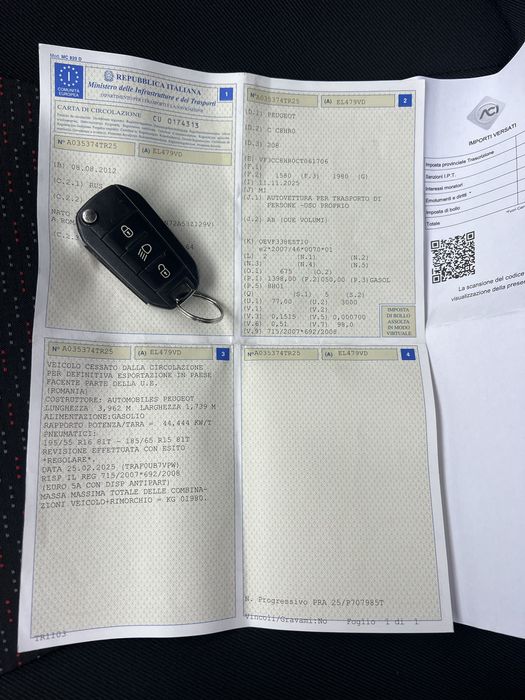 Peugeot 208 1.4 hdi manual avariat lovit motor cutie ok