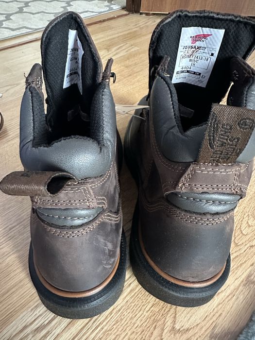 Новые ботинки от Red Wing.