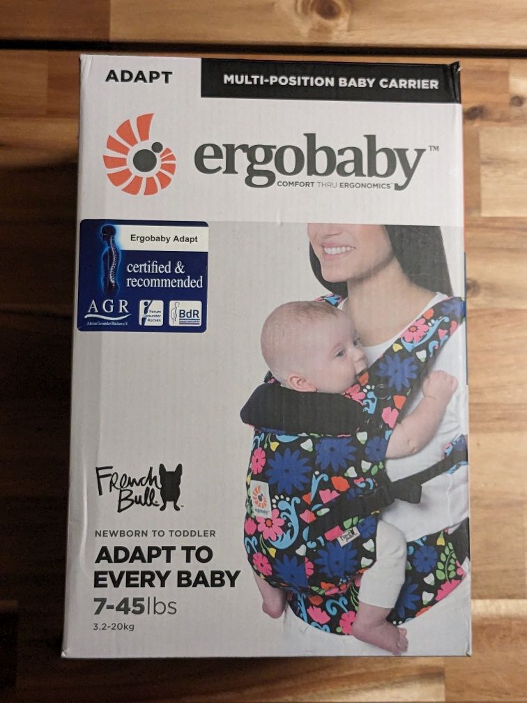 Marsupiu ergonomic,Ergobaby Adapt, French Bull Flores