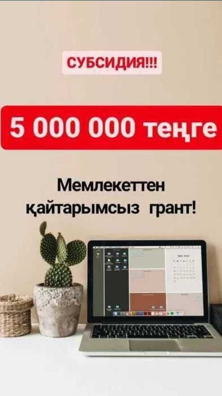 Грант 1 млн 3 млн 5 млн Бизнес план  Субсидия 400мрп