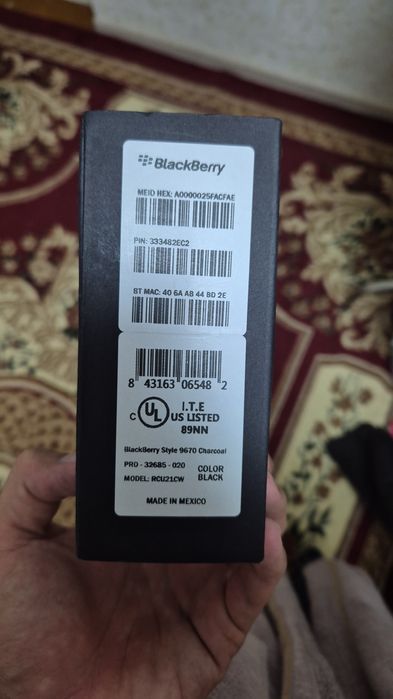 Blackberry perfectum новый