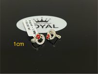 Bijuteria Royal CB : Cercei dama argint 925 1,98gr 1cm