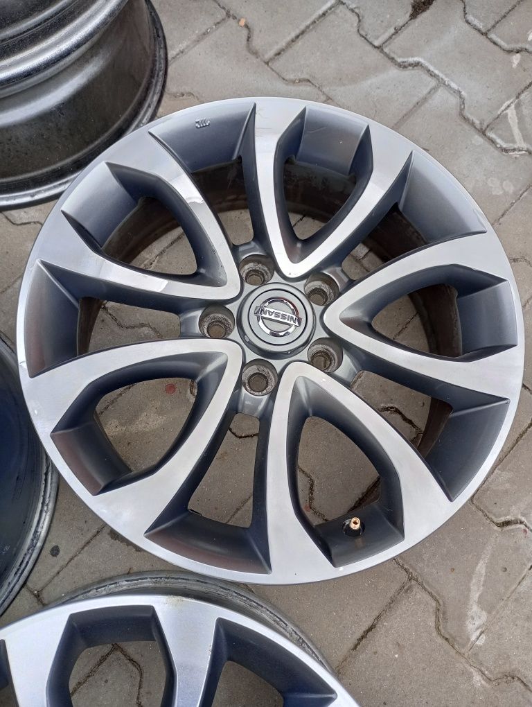 4 jante bi colore 5x114,3 R17 originale Nissan Qashqai juke x-trail