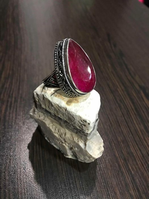 Inel Argint 925 cu Piatra Semipretioasa Rubin
