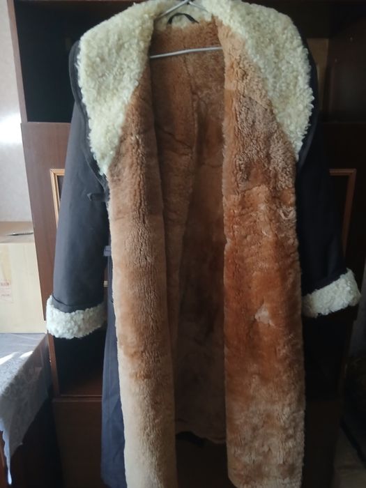 Меховое  пальто.
