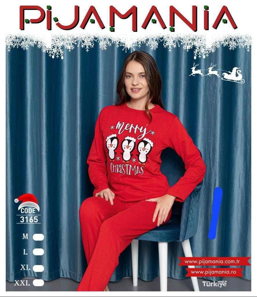 Pijamale dama tematica
Usor vatuite

Pinguini- l xl xxl
Mery christmas
