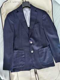 Sacou Bleumarin, 100% Lana Vitale Barberis Canonico