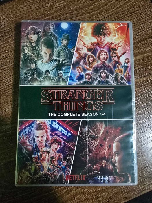 Stranger Things sezoanele 1-4 DVD | negociabil