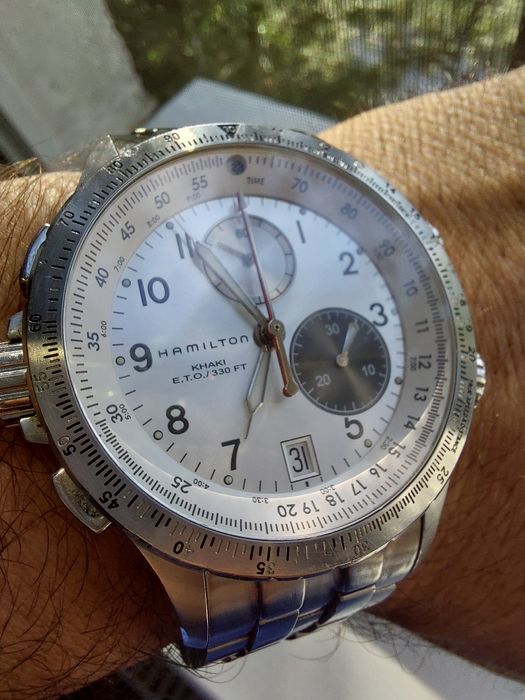 Ceas Hamilton Khaki Eto cronograf quartz swiss made