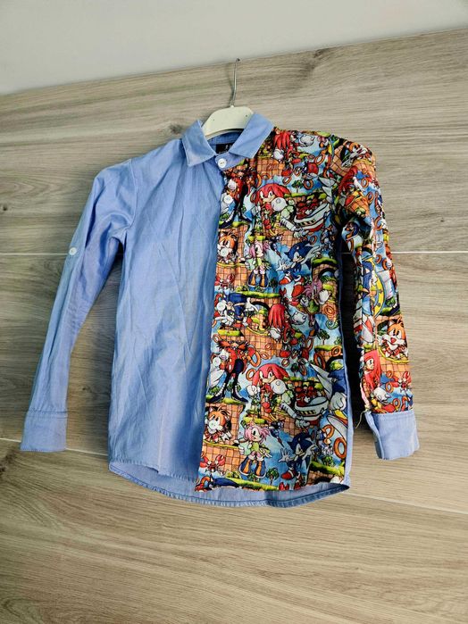 Лот / комплект ризи Соник цялото семейство-мама М,баща 2XL,дете 122