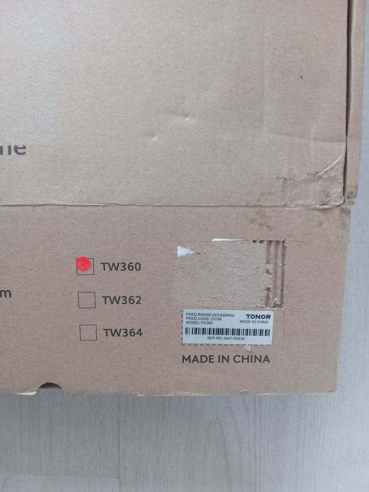 Безжична микрофонна система TONOR TW360 – Професионално качество