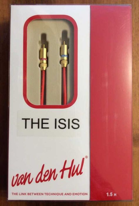 Vand Cablu audio Van den Hul The Isis RCA-RCA