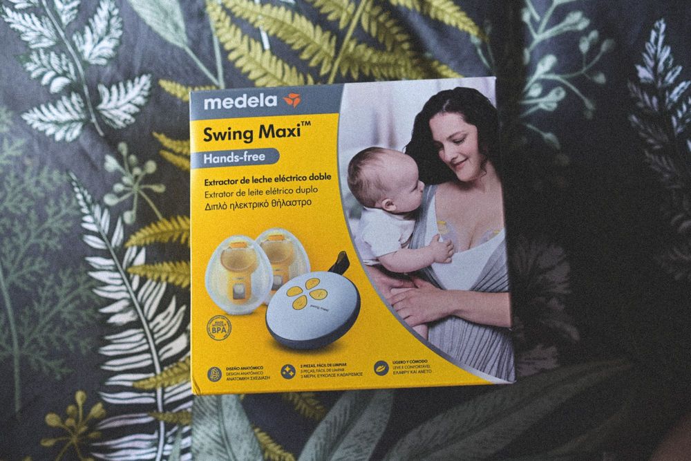 Двуфазна електрическа помпа за кърма Medela Swing Maxi Hands Free