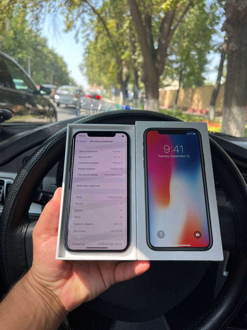 iPhone X 256 gb xolati ideal