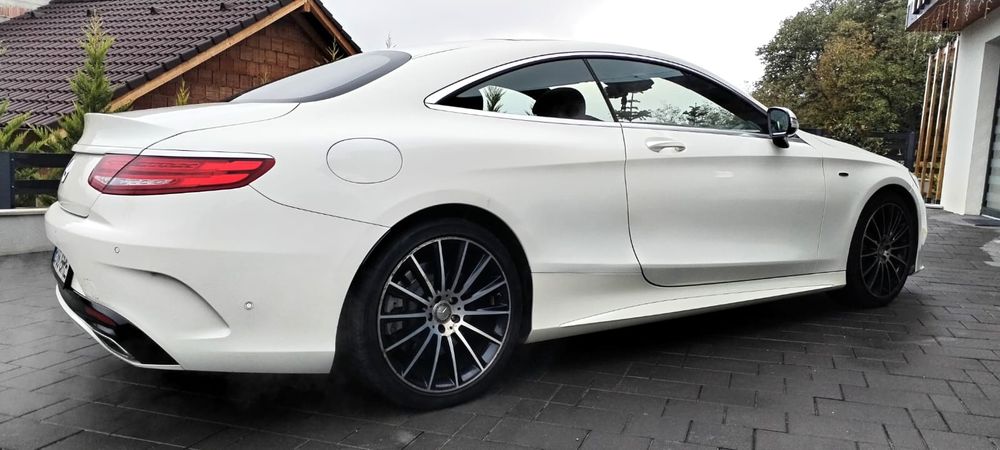 Vând/Schimb Mercedes S Coupe 4 MATIC  Pachet Amg Edition 1 Alb Perlat