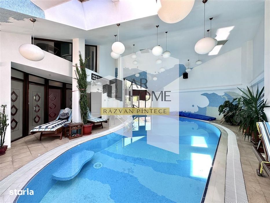 Proprietate impresionanta cu piscina interioara, zona centrala, Ploies
