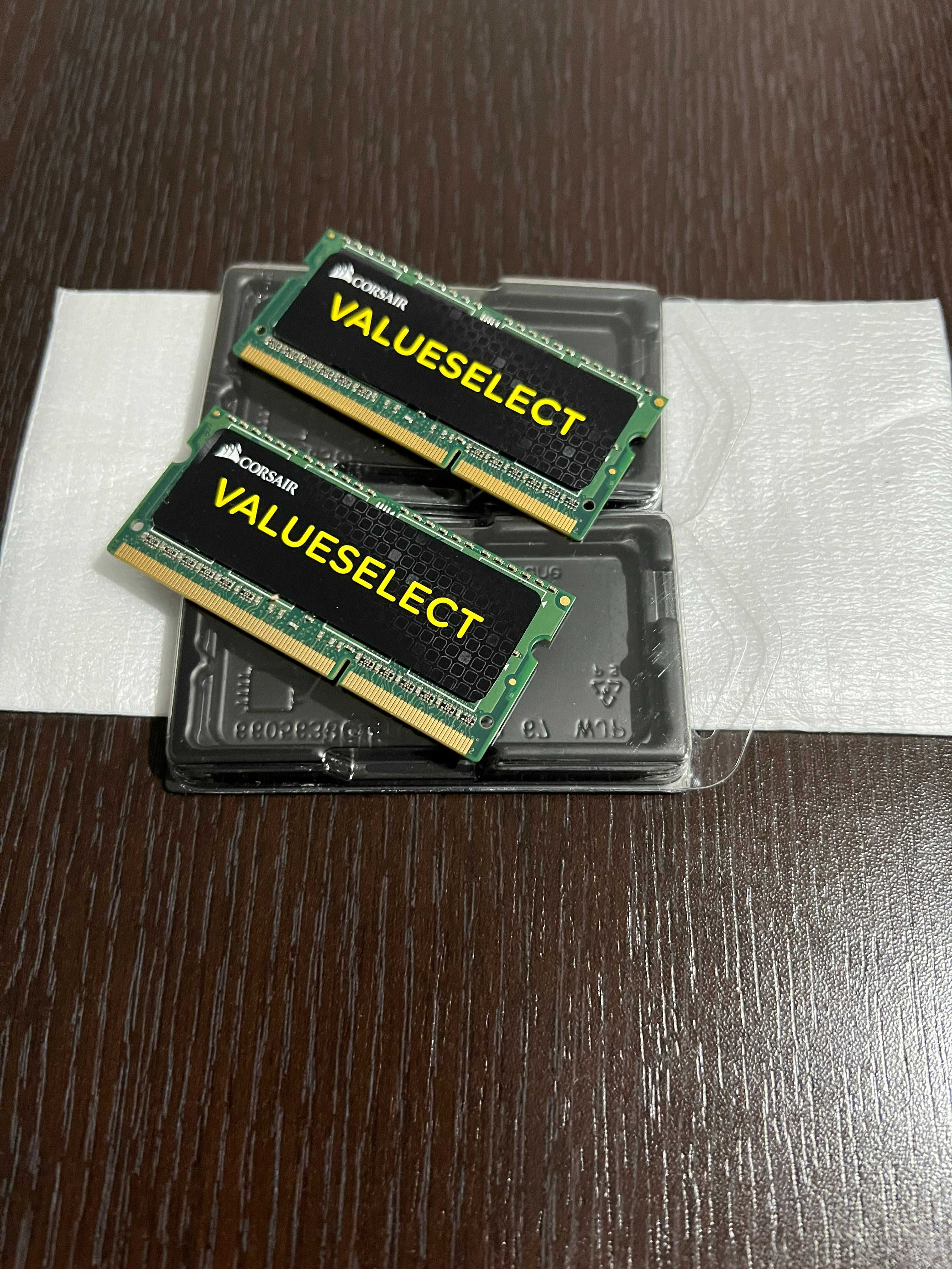 Memorie laptop Corsair ValueSelect 16GB (2x8GB), DDR3L, 1600MHz, CL11