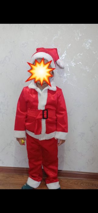 Продам костюм Санта Клауса размер на 3-4 годика