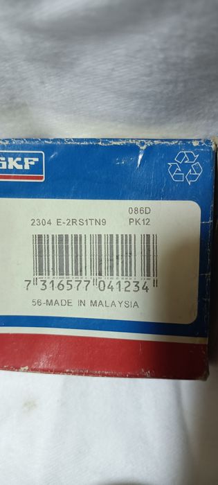 Rulment SKF 2304 E-2RS1TN9
