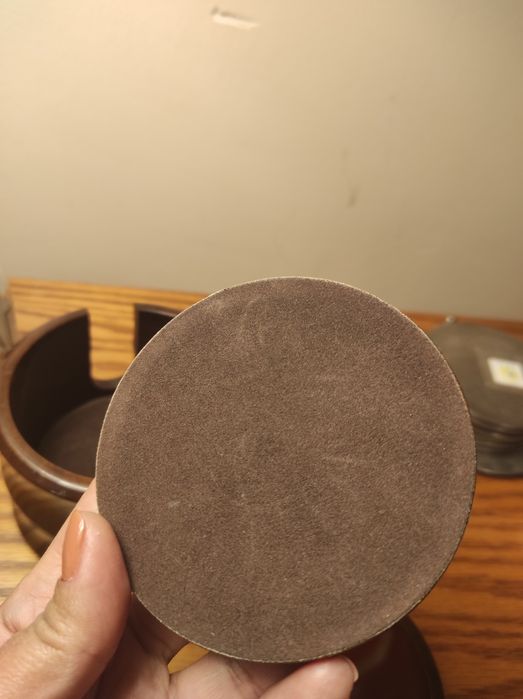 et suport pahare mahon cu onix,6buc