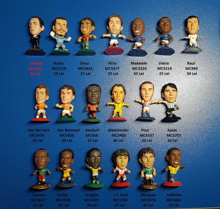 Figurine fotbalisti Corinthian si SoccerStarz
