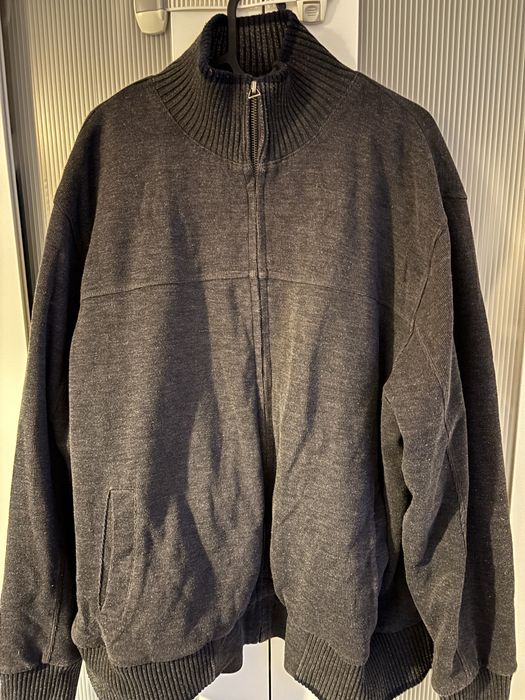 Cardigan cu fermoar cu plush la interior Marks&Spencer XL