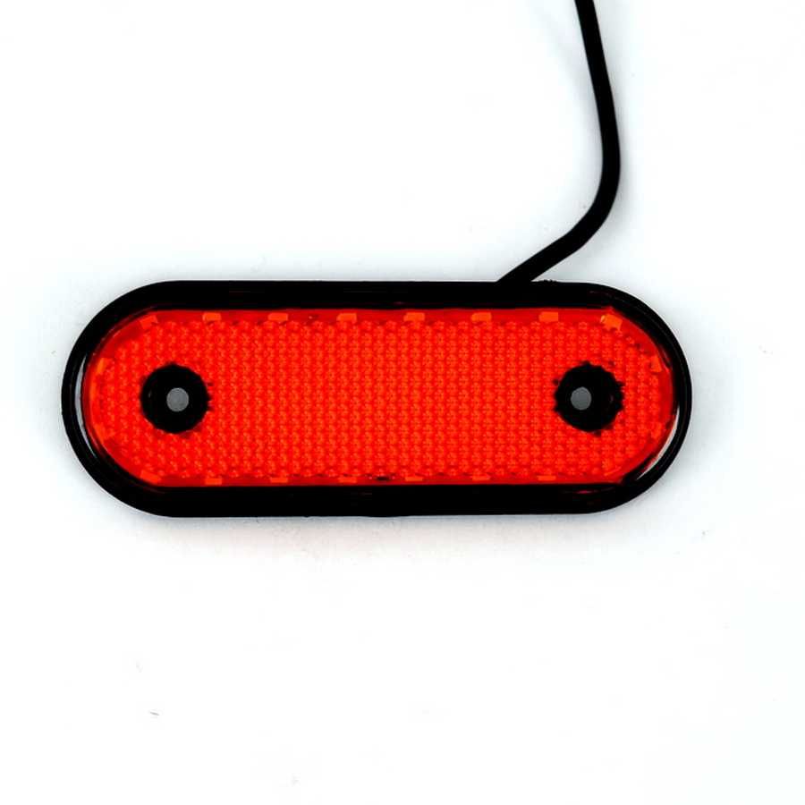 1бр. Диодни ЛЕД LED габарити овал с 20 SMD  24V , 3 цвята
