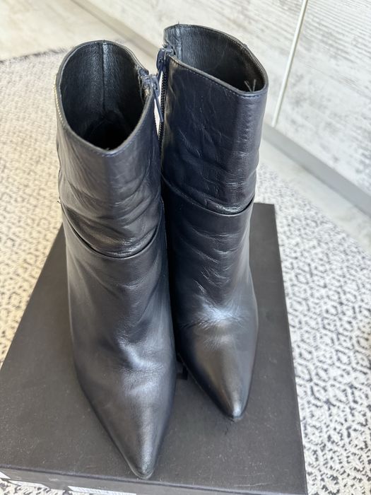 Дамски боти от естествена кожа