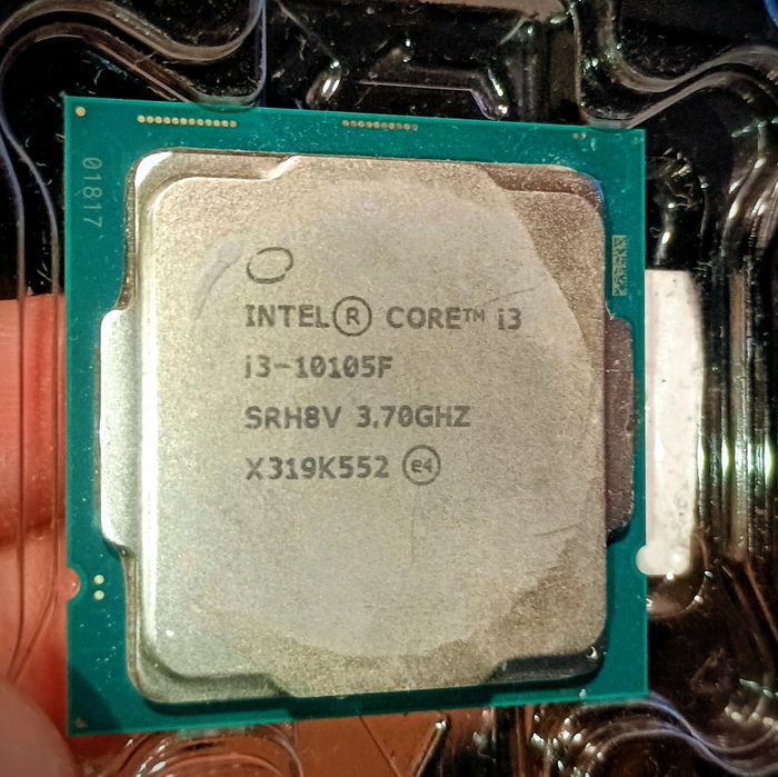 I3 10105F 3.70GHz (4.2GHz turbo boost)