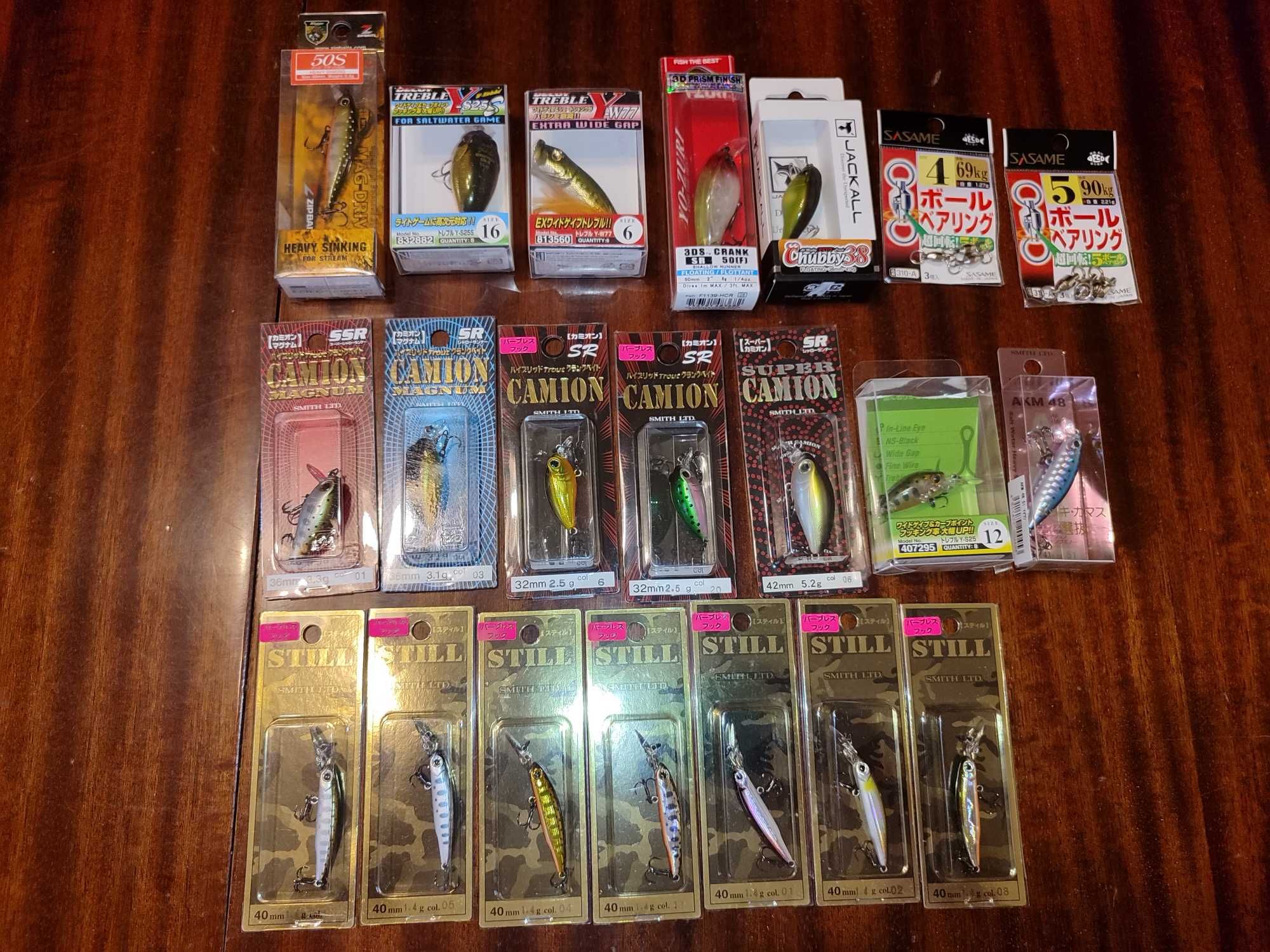 Воблери Smith Camion,Megabass,Xorus,Shimano 23 Vanquish C3000MHG,2500S