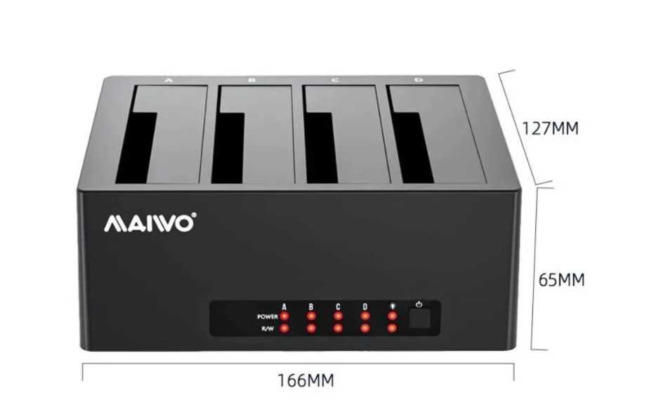 Новая Док-станция для 4х HDD -MAIWO (ОРИГИНАЛ)- ГАРАНТИЯ -доставка