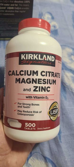 calciu=mg=zinc+Vit D3 din America