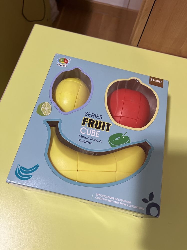 Cub Rubik - Set 3 fructe