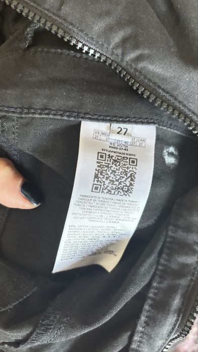 Черен гащеризон GUESS, XS-S размер