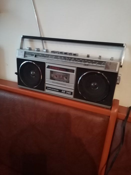 Vind radio casetofon grunding vitange