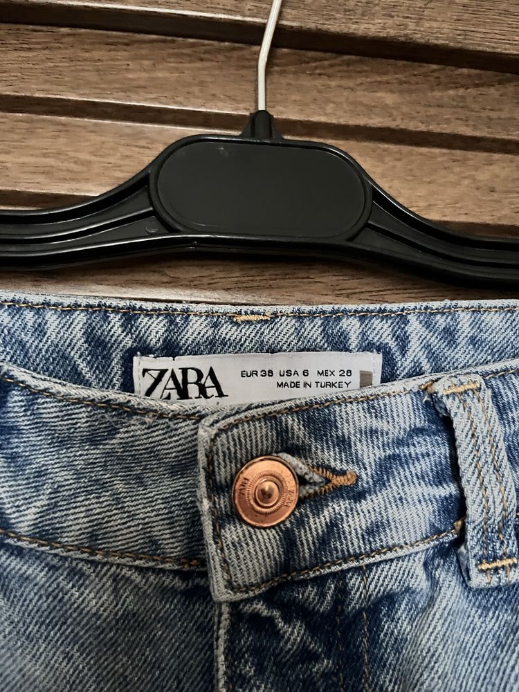 Дънки zara mom fit