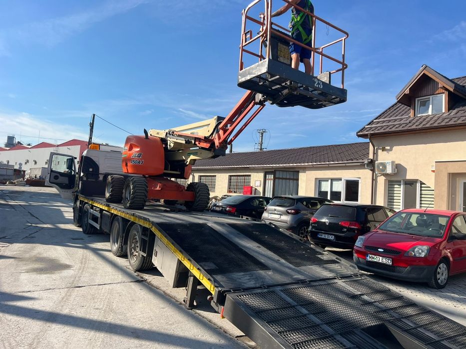 Societate inchiriere Manitou incarcator telescopic si diverse nacele