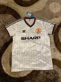 tricou retro 1983 Manchester United