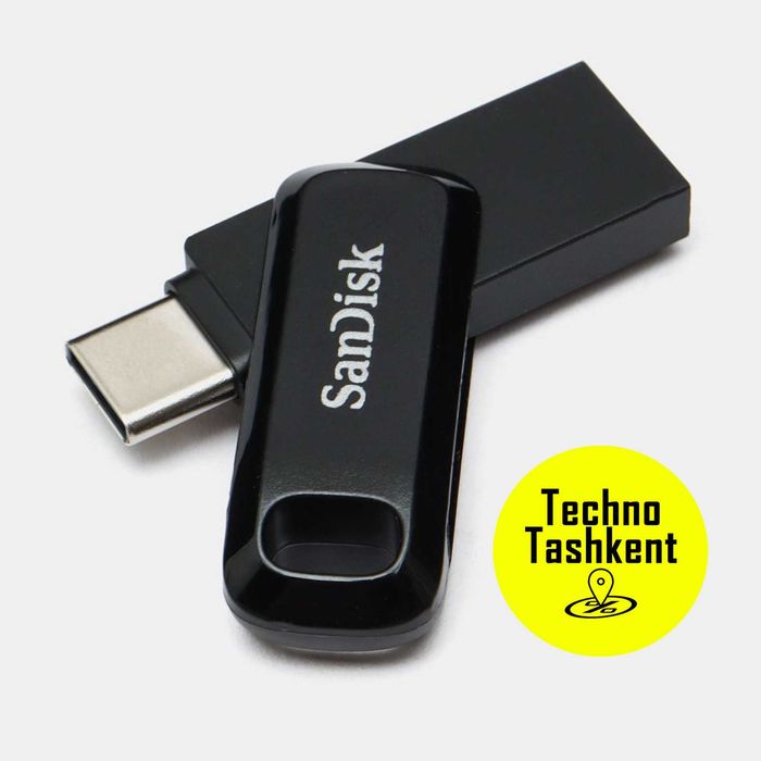 Флешка Sandisk Ultra Dual Drive Type-C 256 Gb 400Mb/s Usb 3.2