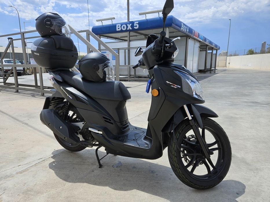 Scuter 125, Sym Symphony SR doar 2600km in garanție