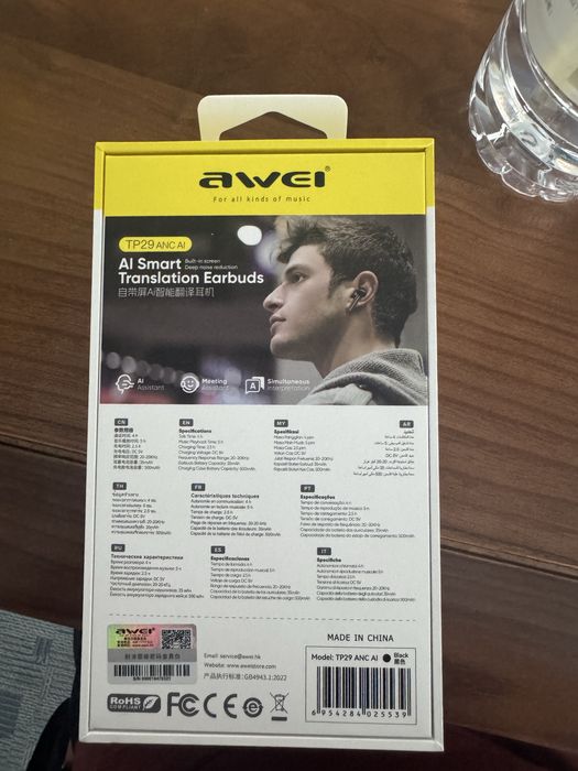 Наушники Awei TP29 ANC / AI